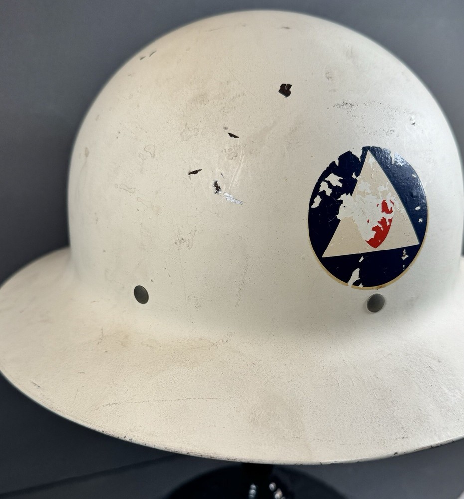 WWII Civil Defense Helmet