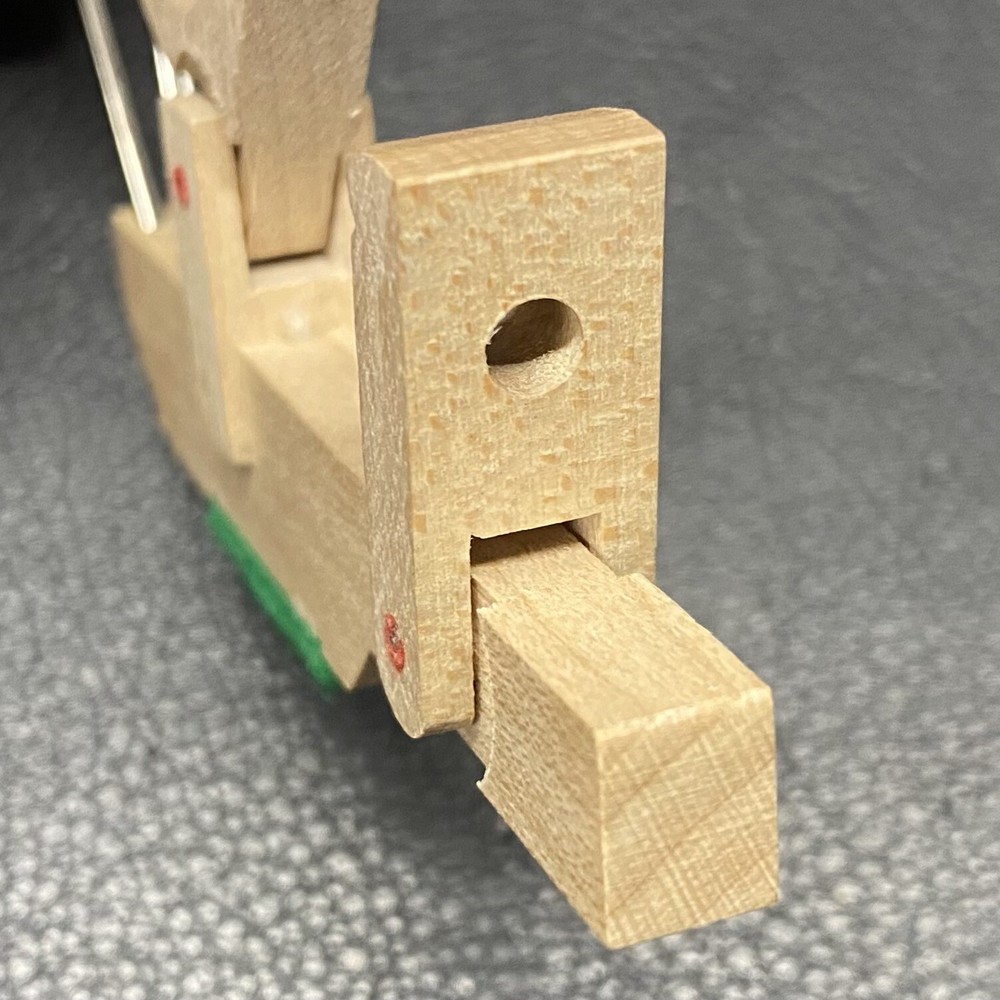 1 Whippen/Wippen Assembly for Various Imported Vertical Pianos