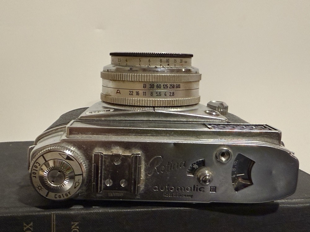 Kodak Retina Automatic III 35MM Camera Untested