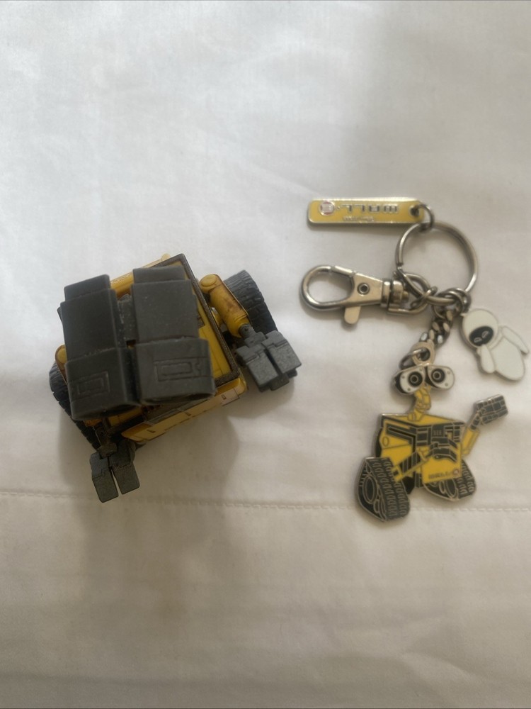 Wall E Wall-E Disney Pixar Character & Key Ring Evie Thinkway Keyring Disney