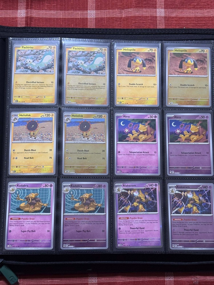 Mega Evolution 100% Base Set w/Binder