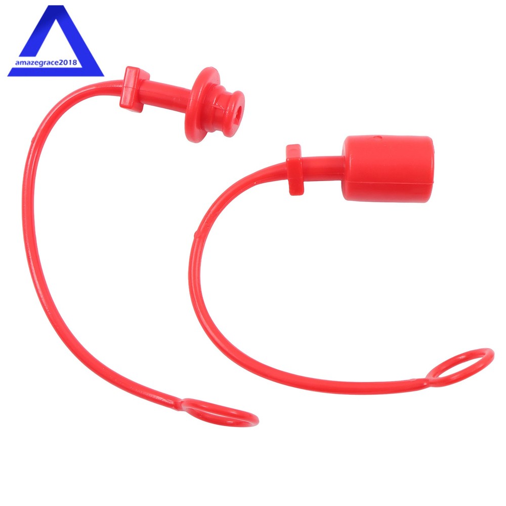 1/4” Ag ISO 5675 Hydraulic Quick Connect Couplers, 1/4” NPT Thread, 2 Sets