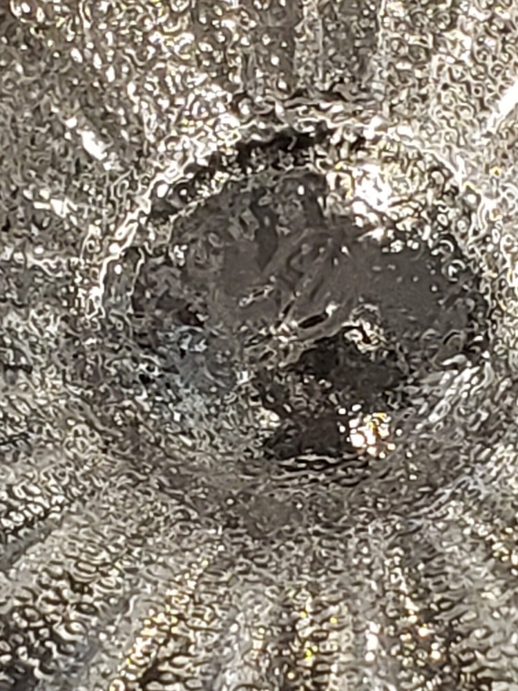 12 oz. Pitcher -Weave Design- Indiana Glass