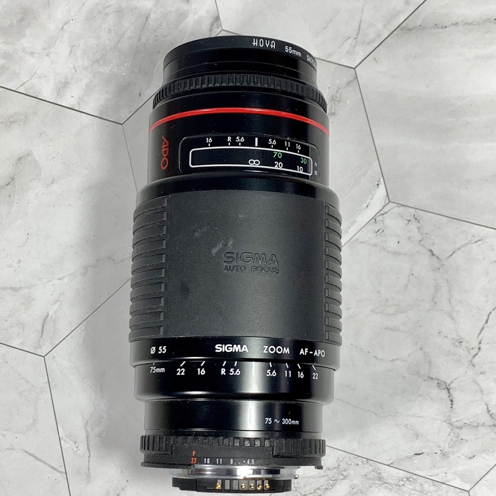 Sigma Auto Focus 75-300 Mm Lens Nikon