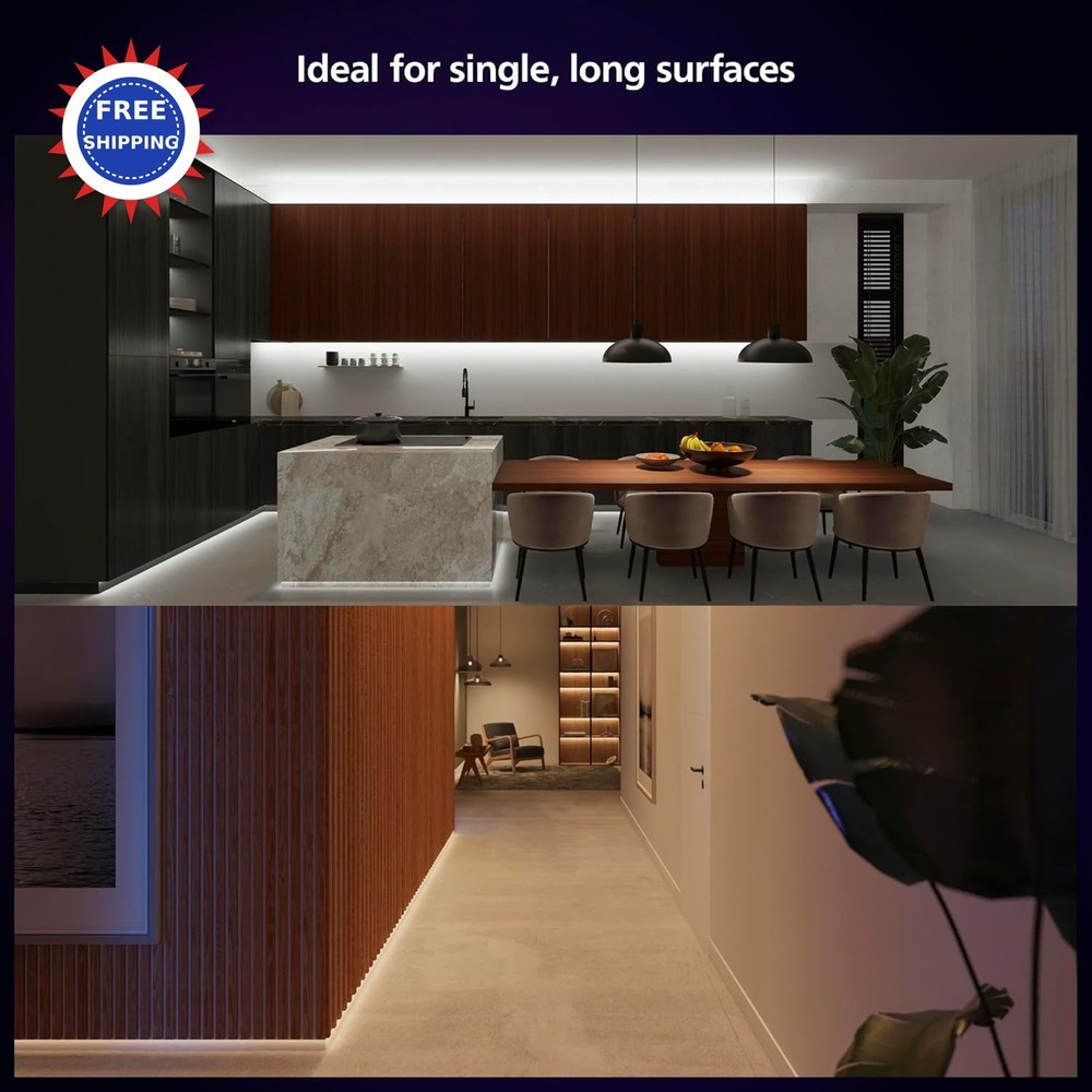 Philips Hue 16 Ft Smart LED Solo Lightstrip Base Kit - 1 Pack Indoor Control