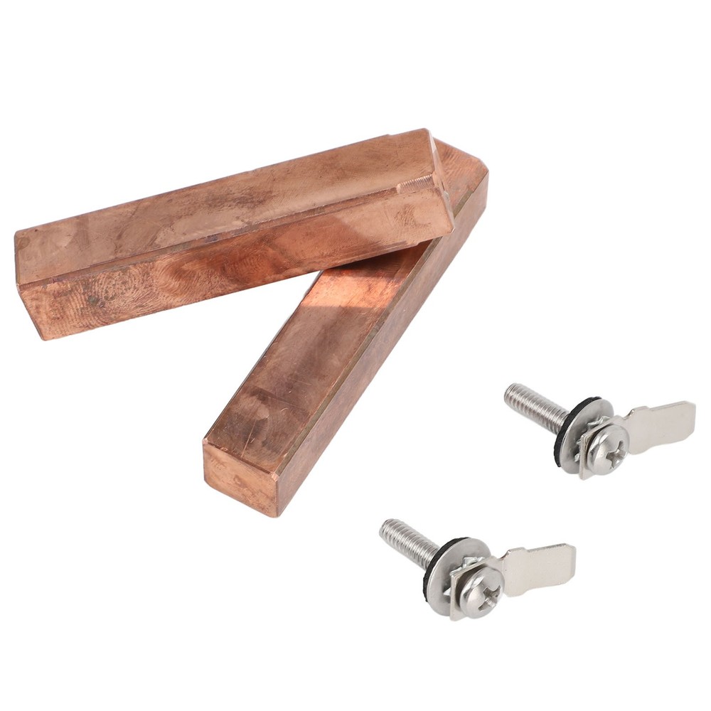2 Sets Efficient Swimming Pool Copper Electrodes Replacement For