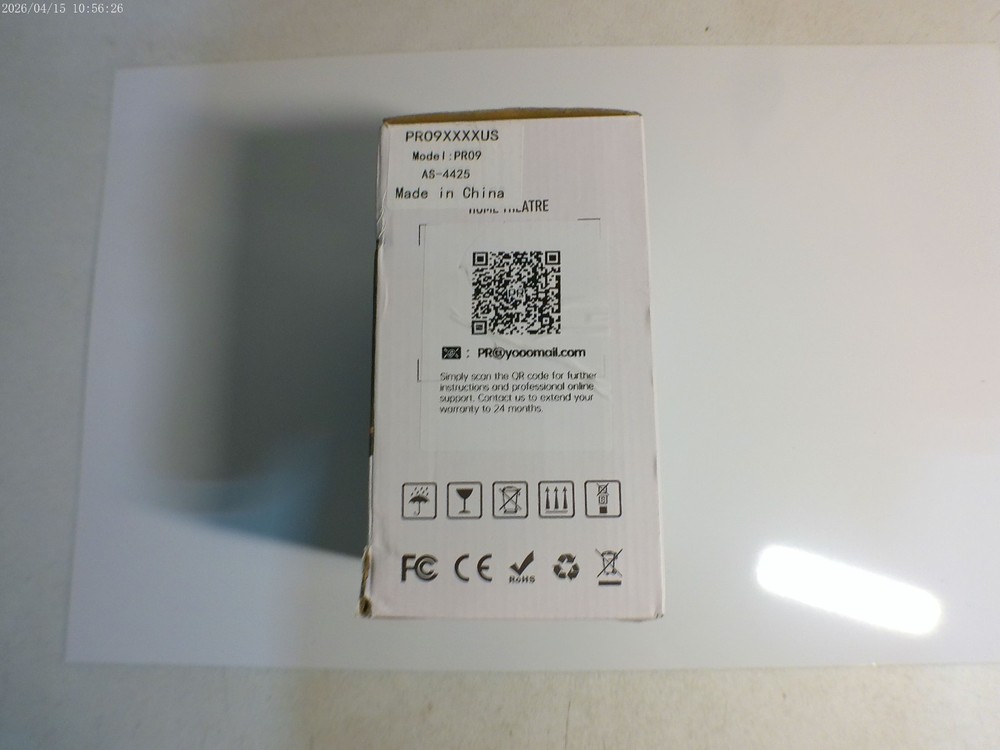 CAMWORLD PROY Battery-Powered Android Projector