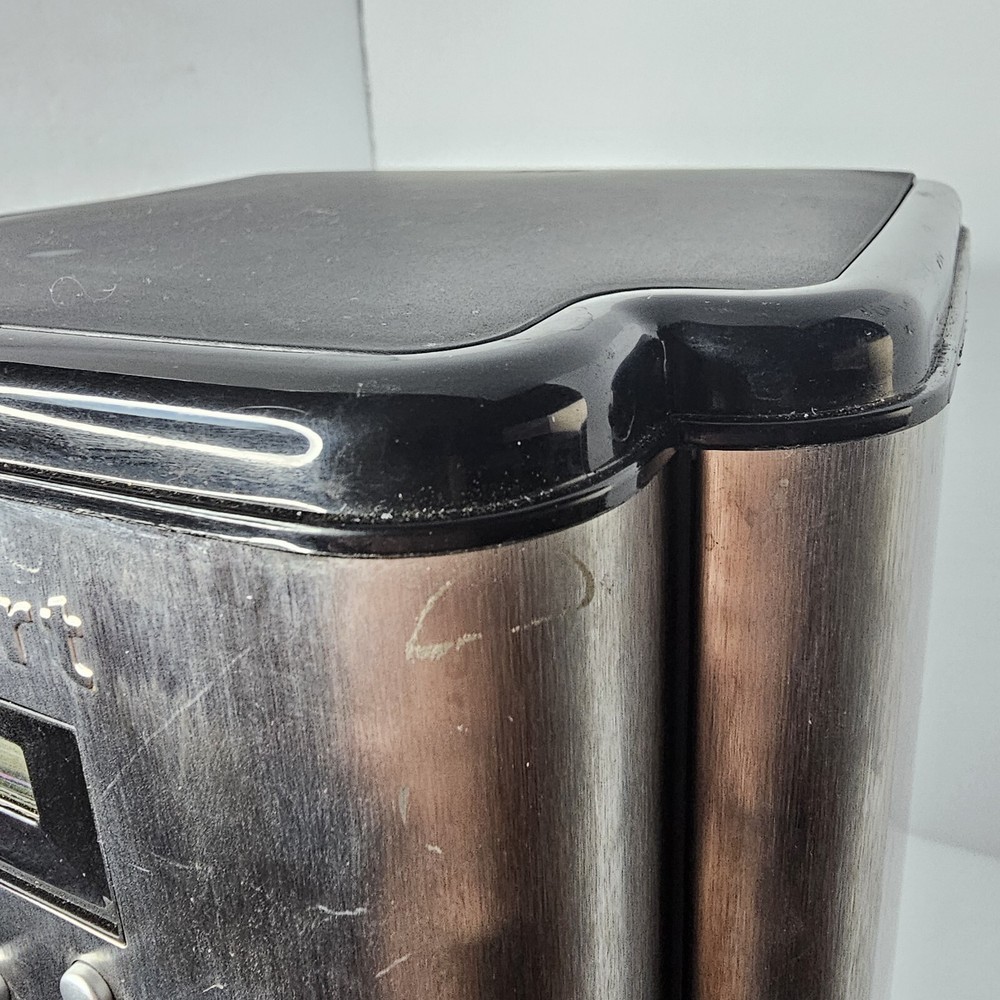 Cuisinart CBC-00 12-Cup Programmable Coffeemaker Silver/Black WORKS Breakfast
