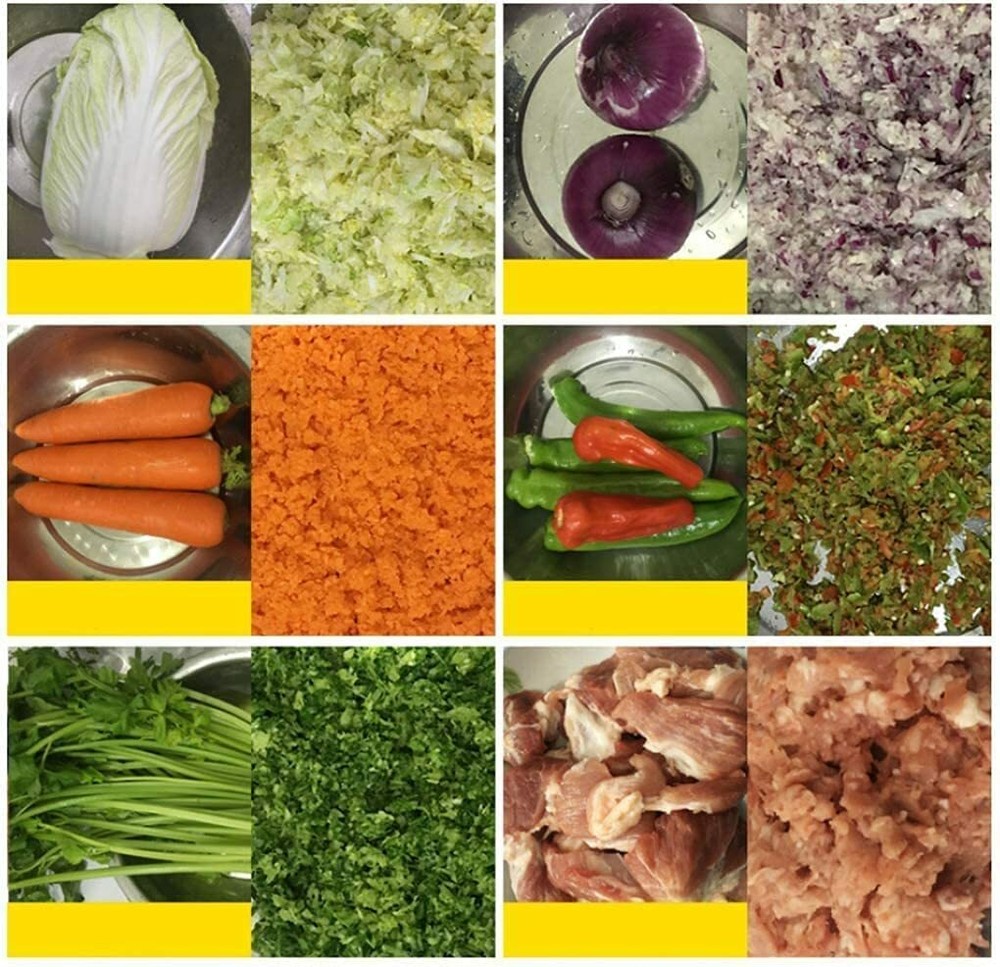 Electric Vegetable Chopper Machine Commercial Vegetable Fruit Dicer