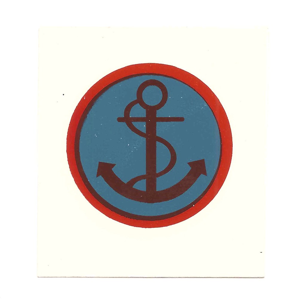 British WWII Unit Helmet Decal: Beach Groupings