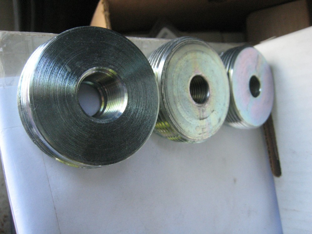 3 Killark Adapter Bushings Hubbell 1/2"NPT X 2" NPT Elec Fireproof
