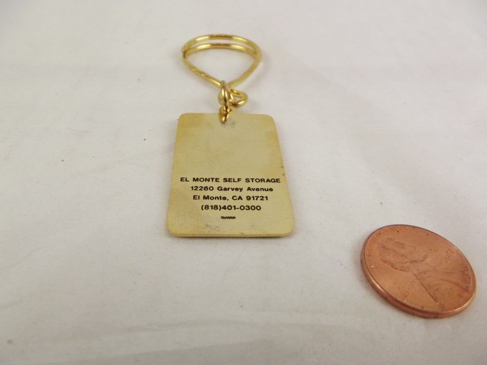 Pouch Self Storage Key Chain Kangaroo El Monte CA