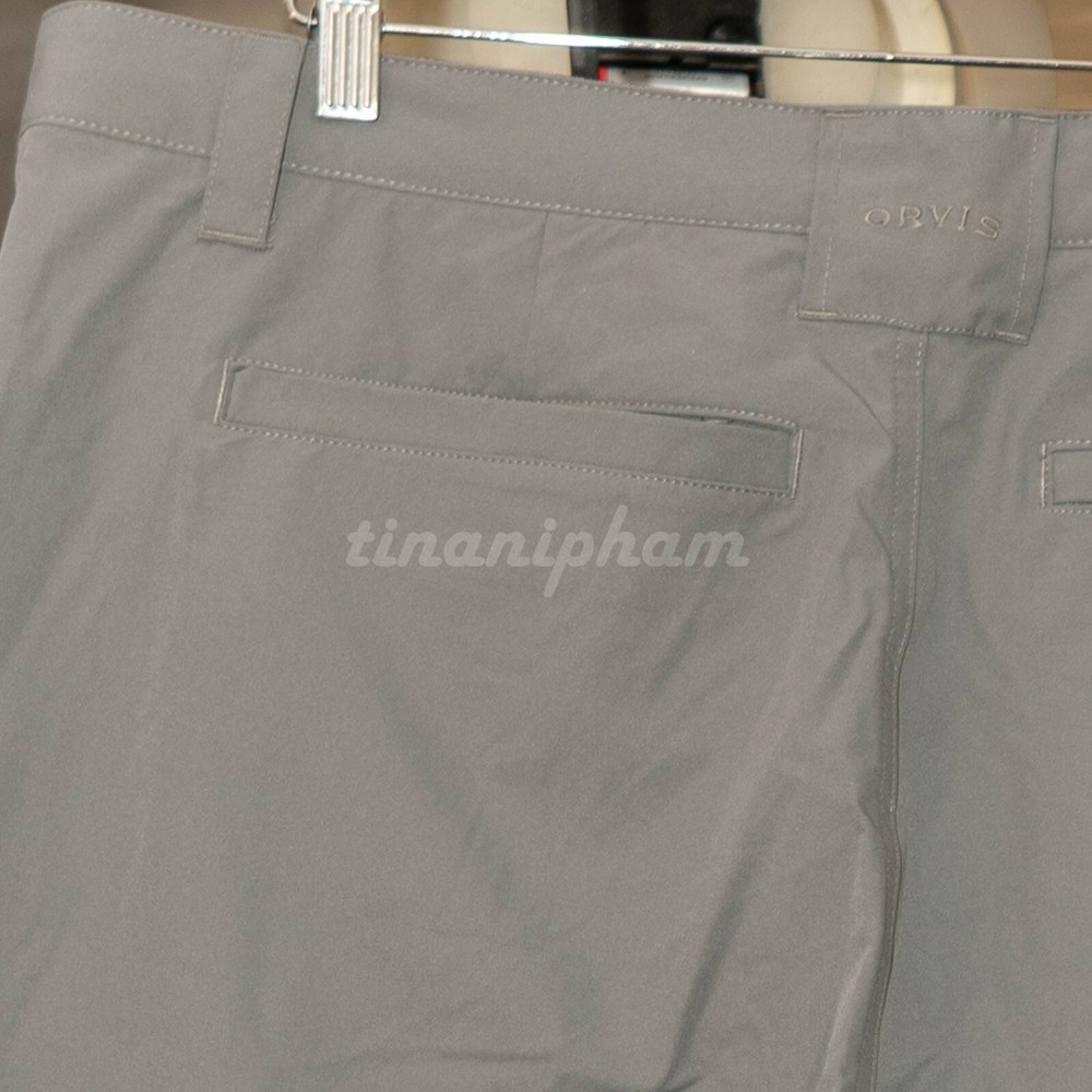 Gray , Blue, Tan Orvis Mens Lightweight Tech Short