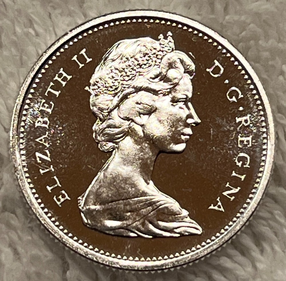 1967 25C Canada Silver Quarter Dollar