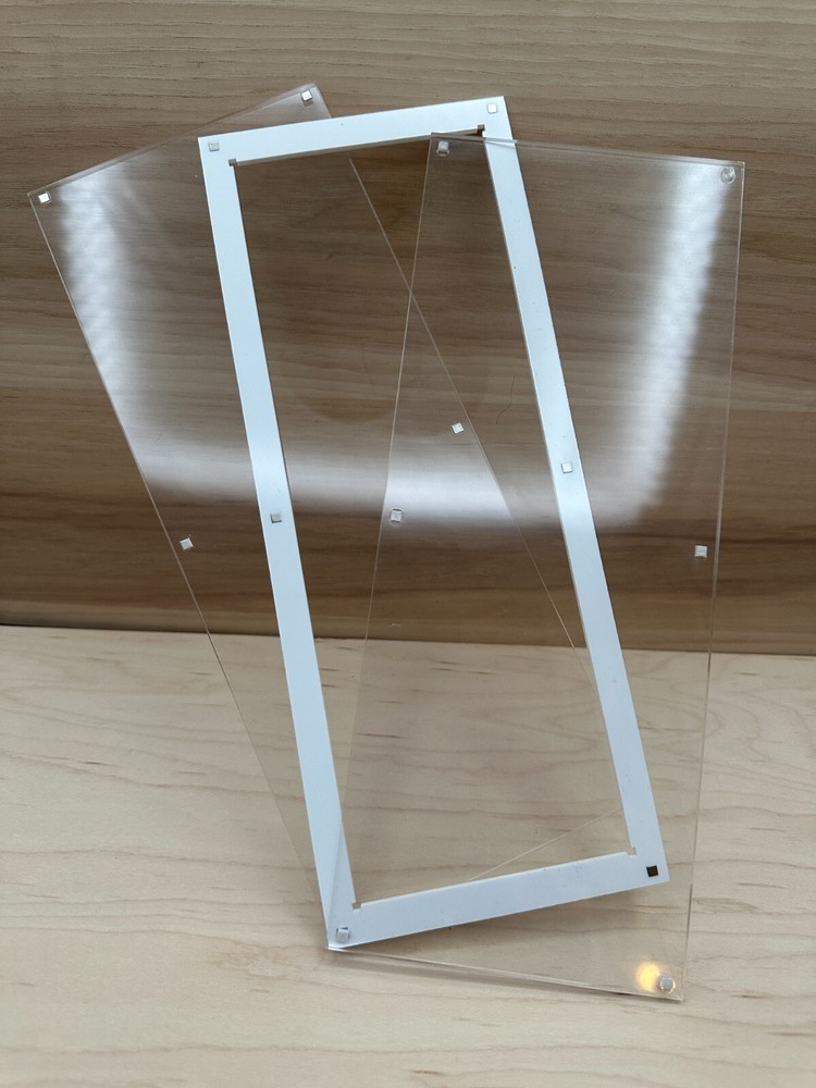 Marvel Premier Magnetic Sketch Booklet Card Holder Display Case 4 Panel White