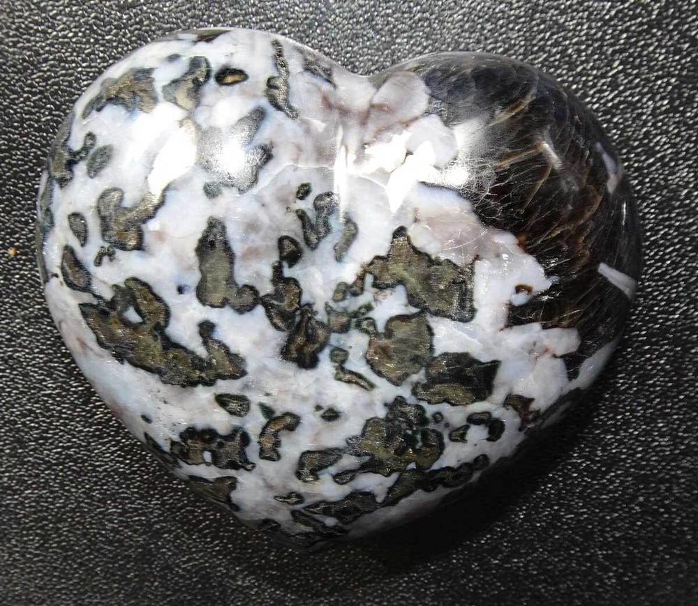 Indigo Jasper Puffy Heart  sc484b