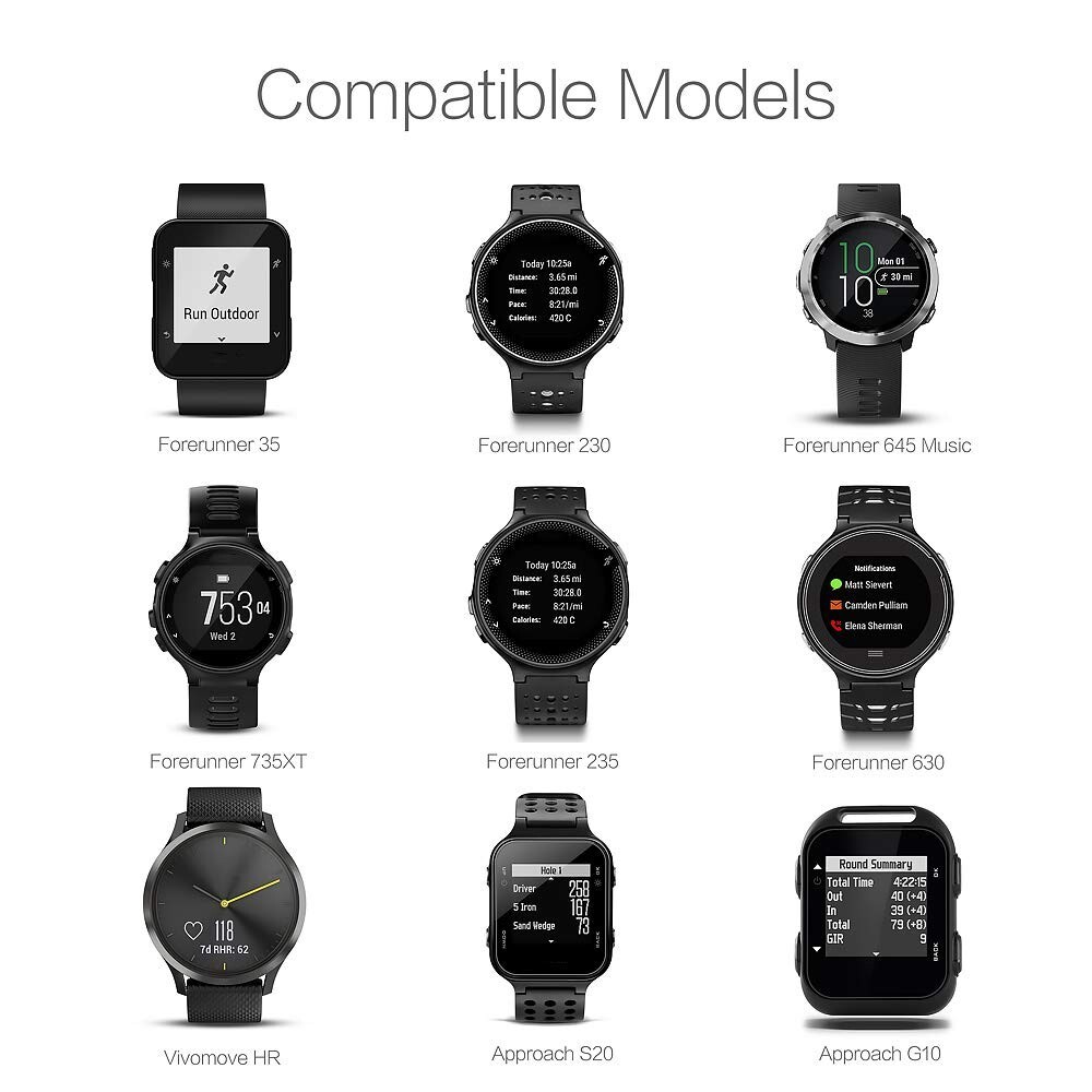 Compatible for Garmin Watch Charger Cable
