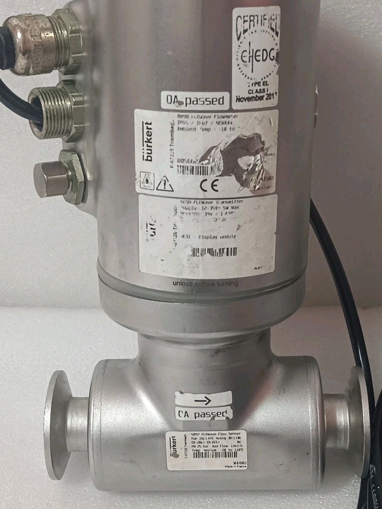 Burkert 8090 Flowave Flowmeter Part's only