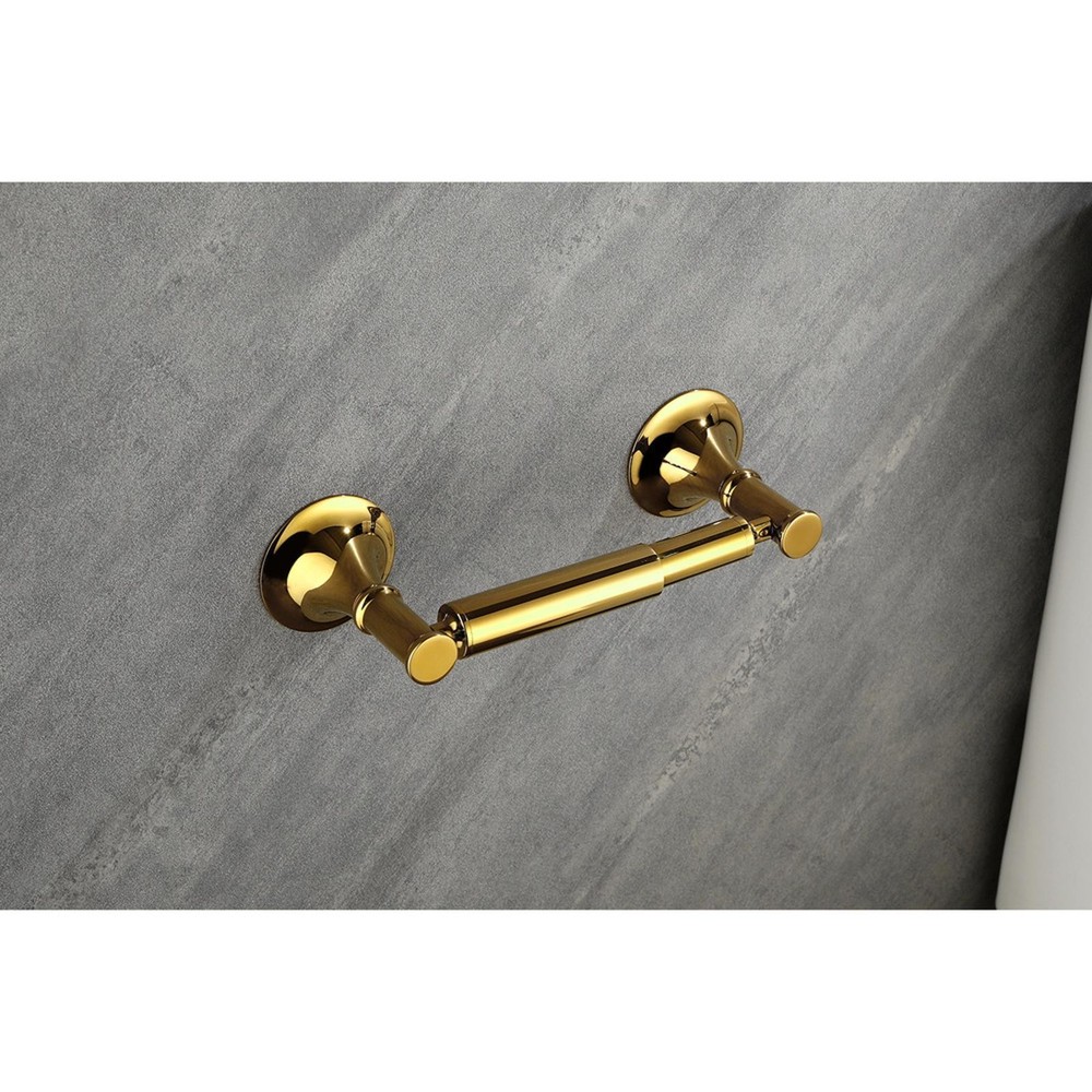 Rustproof Brass Wall-Mounted Bathroom Towel Rack Set - 6 Pieces with Easy