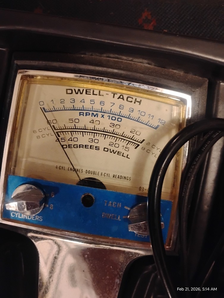 Vintage automotive inductive timing light