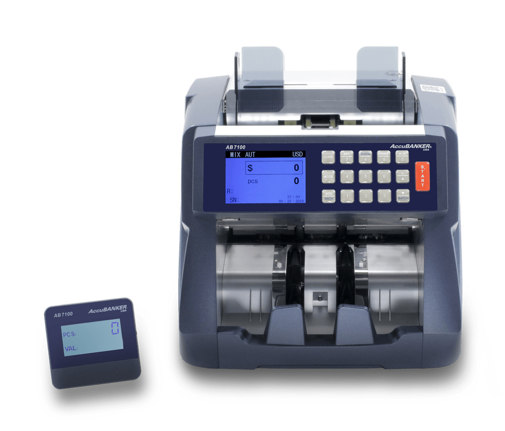 AccuBanker AB7100 Mixed-Denomination Bill Counter