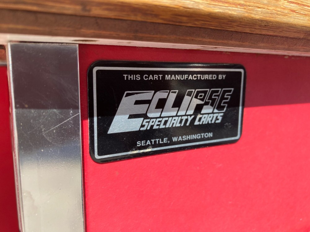 Seattle Style Coffee Cart by ECLIPSE SPECIALTY CARTS