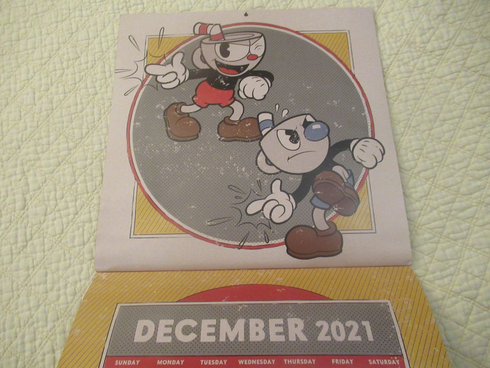 Cuphead 2021 Calendar (Universe Publishing) (Studio MDHR)