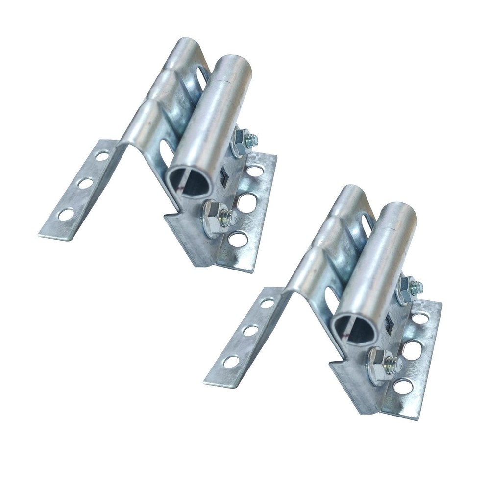 2x Top Bracket Adjustable Hinge for Industrial Lifting Doors for Garage Door