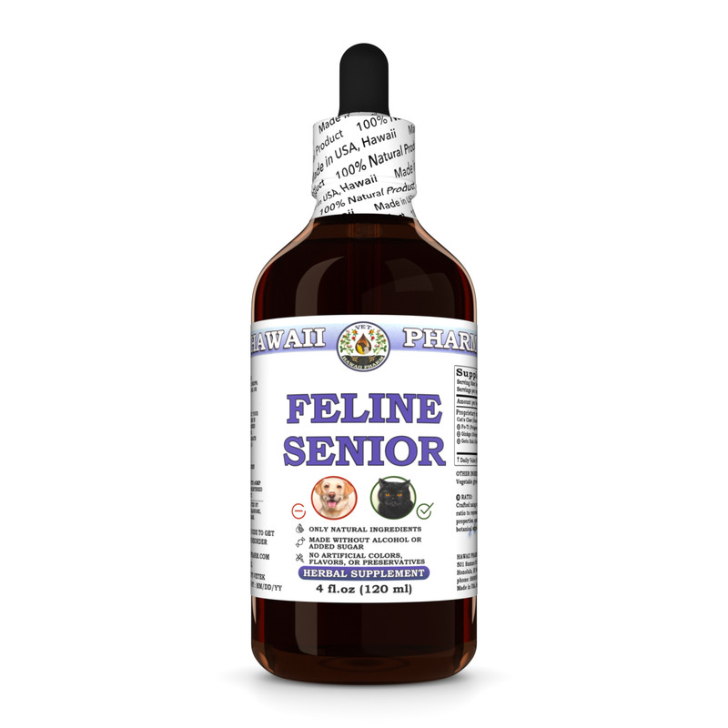 Feline Senior Herbal Formula Veterinary Liquid Herbal Extract