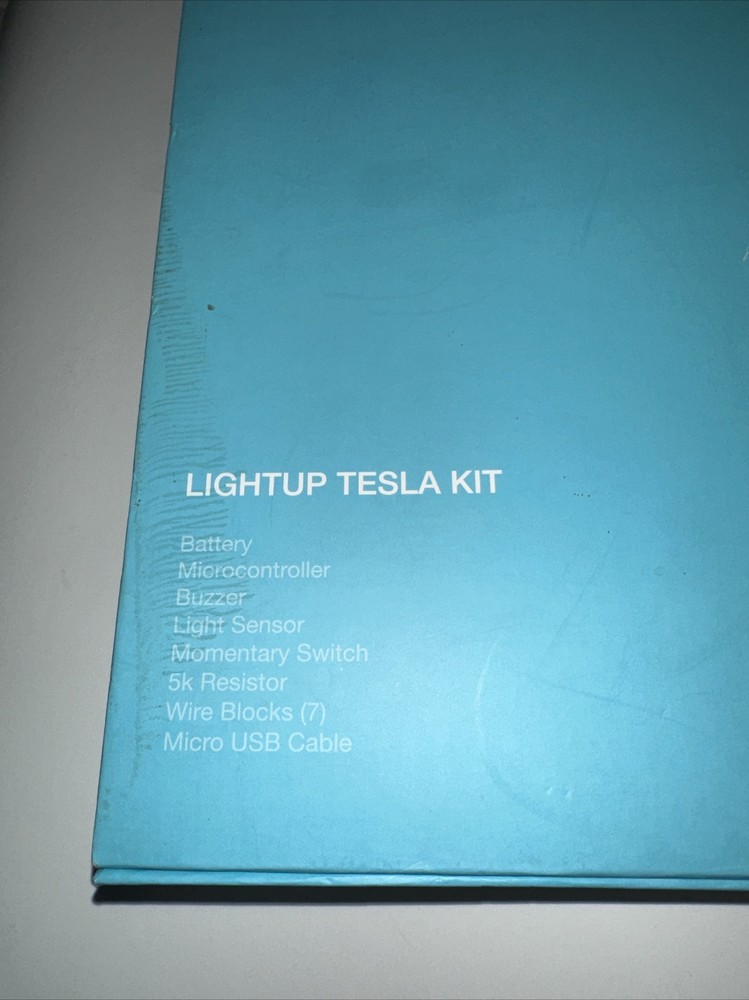 LightUp Bluetooth Tesla Kit Electronics Experience w/ Interactive iOS Mobile App