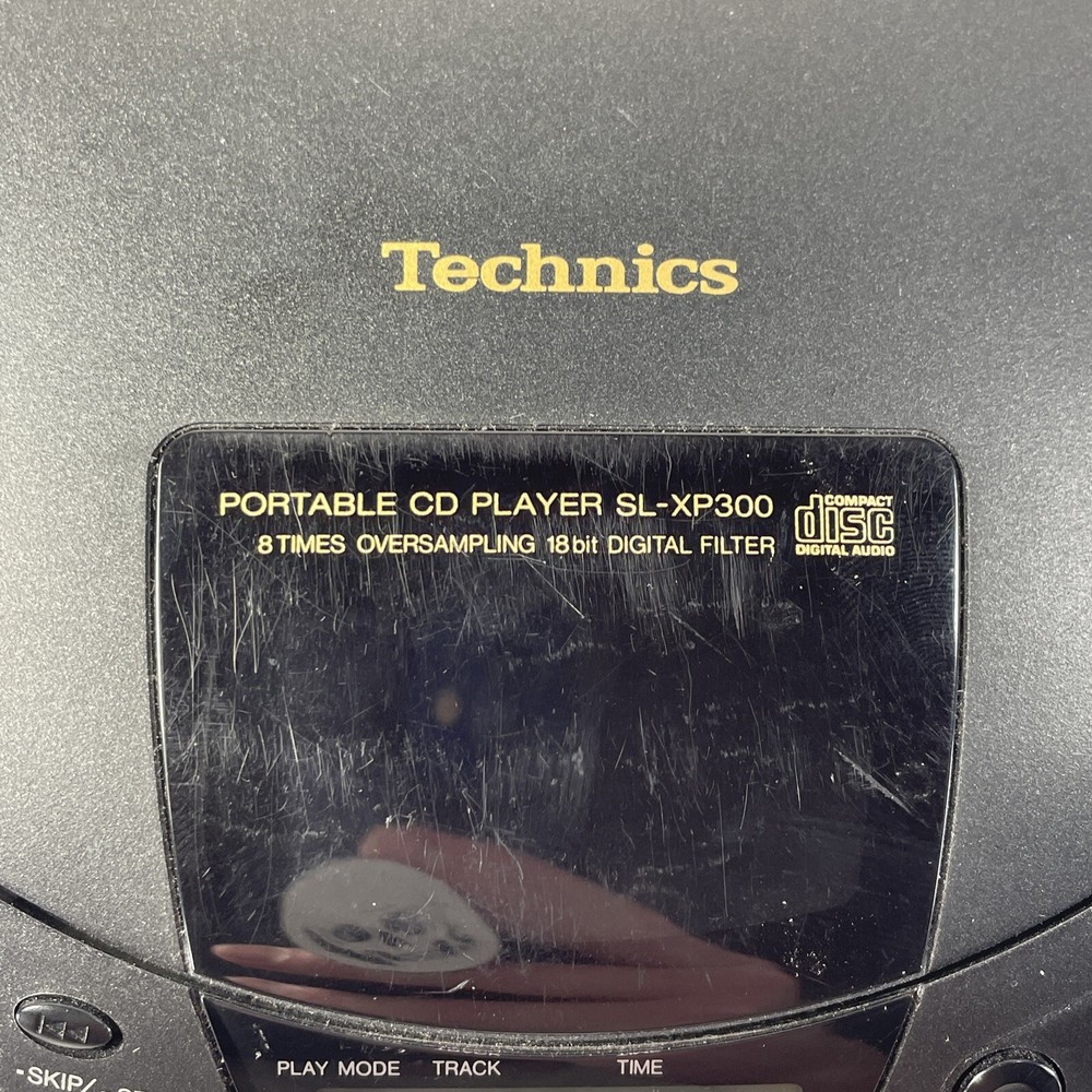 Technics SL-XP300 Portable CD Player - Tested Working Condition