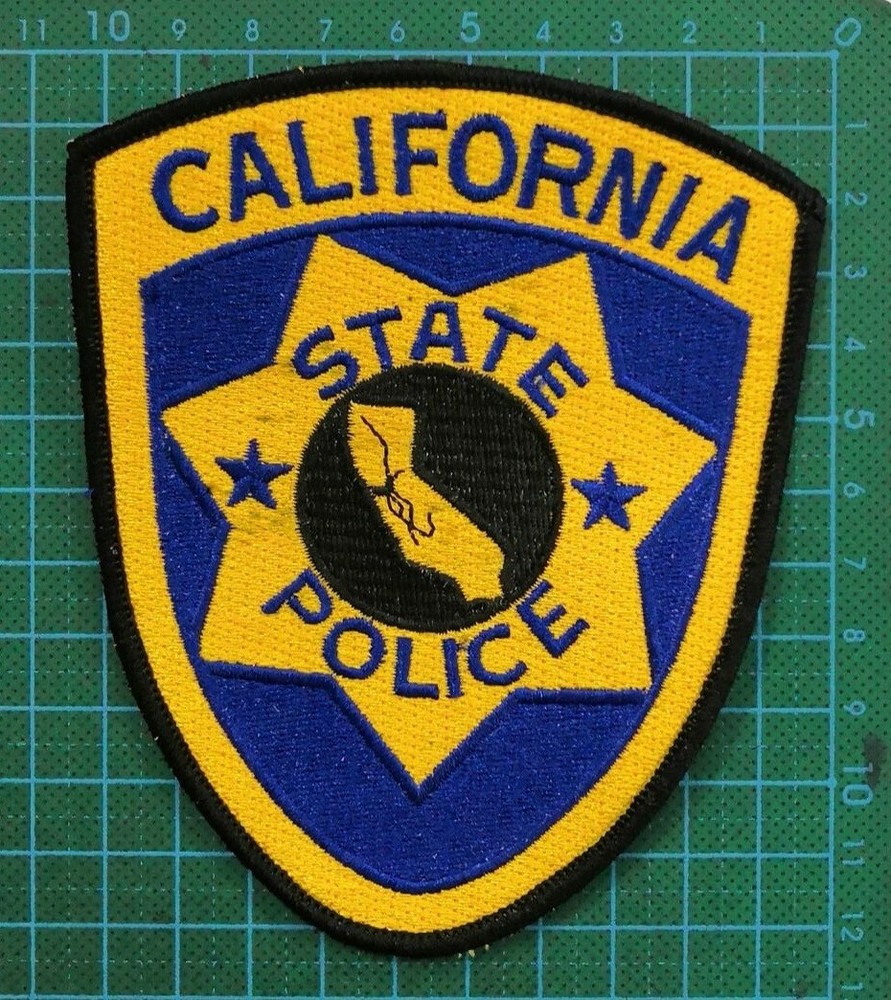 California State Police Patch (Defunct Agency) - Y