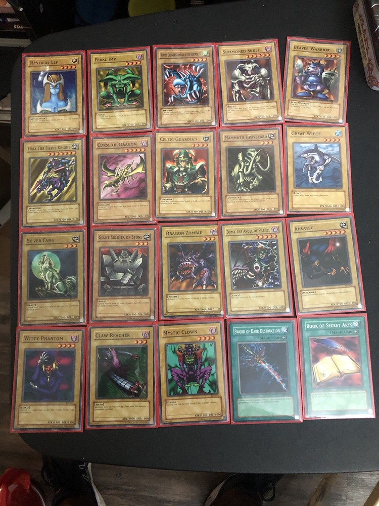 Yugioh Starter Deck Yugi Complete SDY Complete All Magic Cards