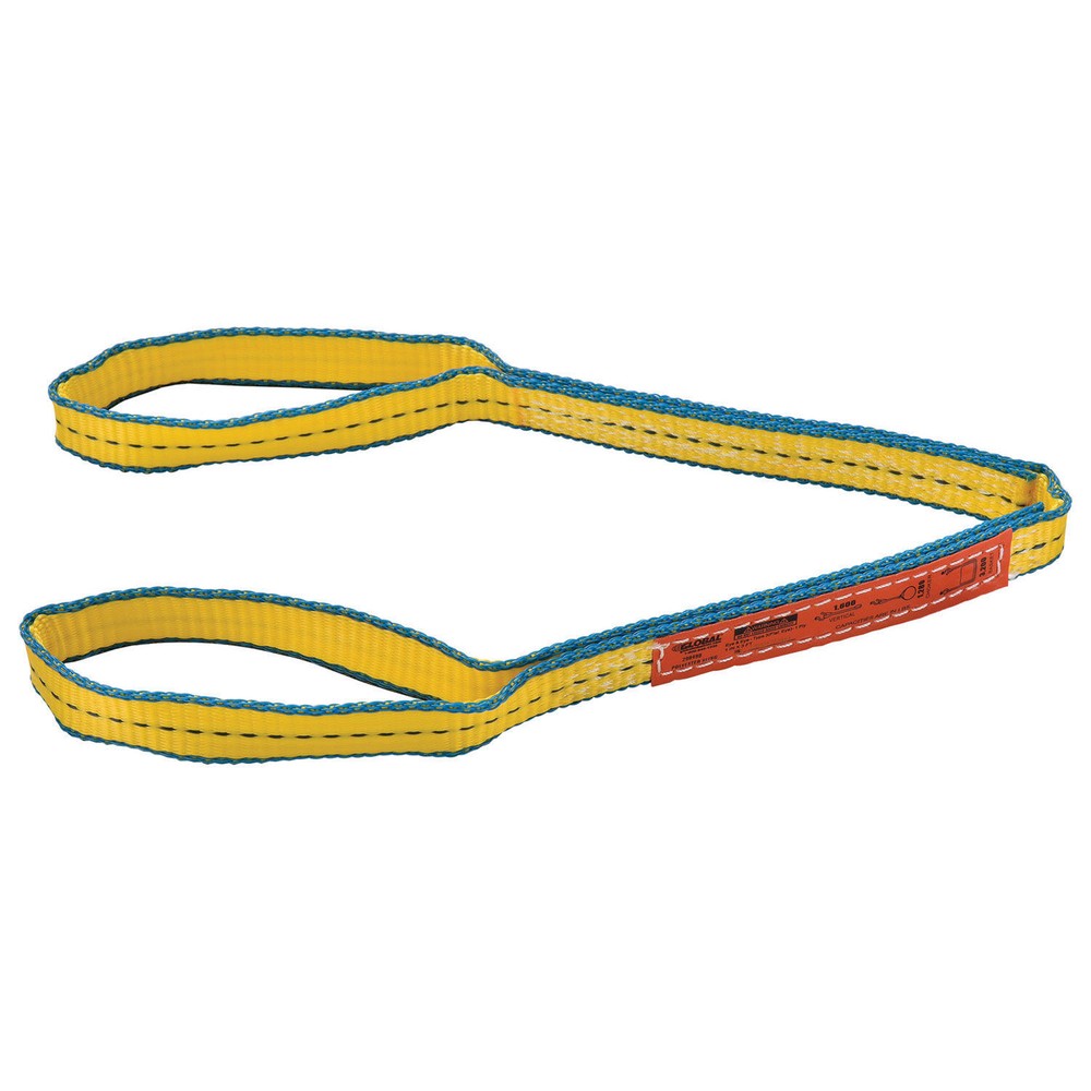 Polyester Eye Eye Web Sling w/Durable Edge 3'L x 1"W