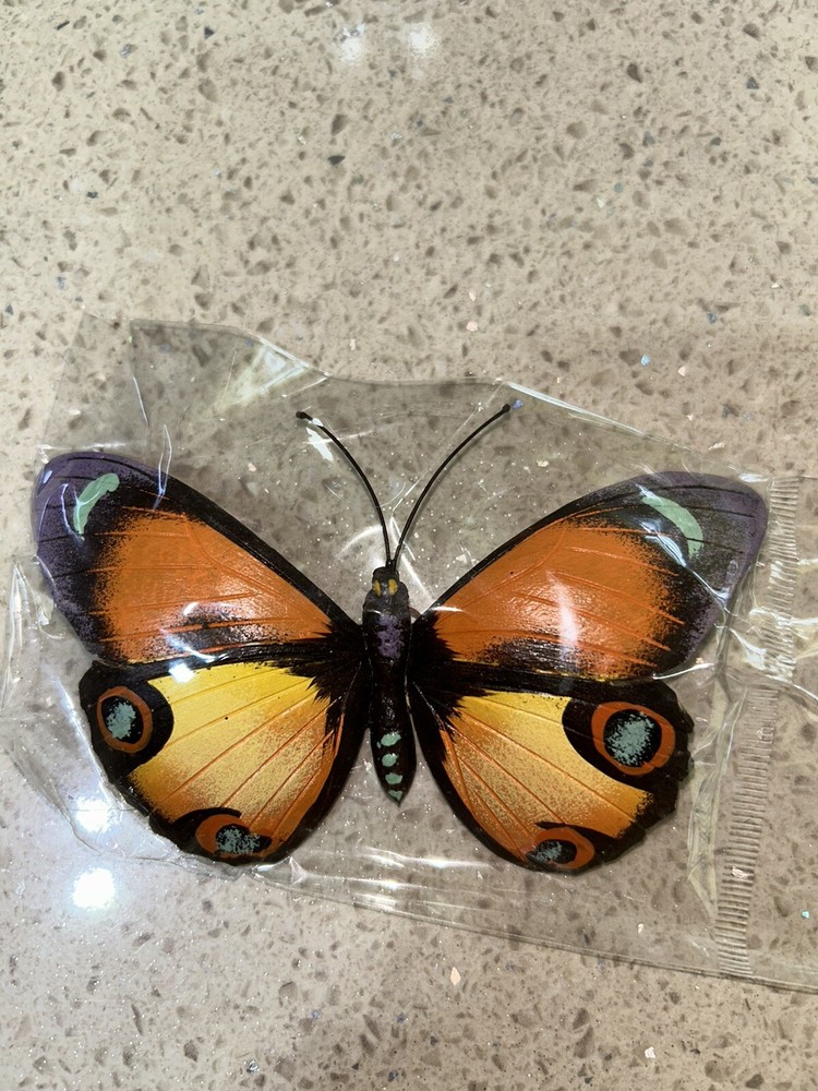 Set of 3 Hand Made Decor Butterfly.