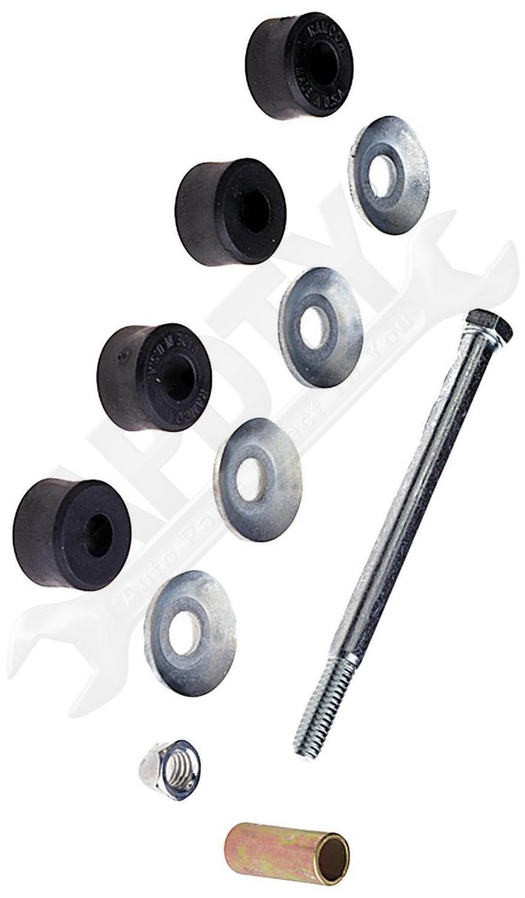 APDTY 150805 Stabilizer Sway Bar Bushing End Link Kit; Front Left or Right