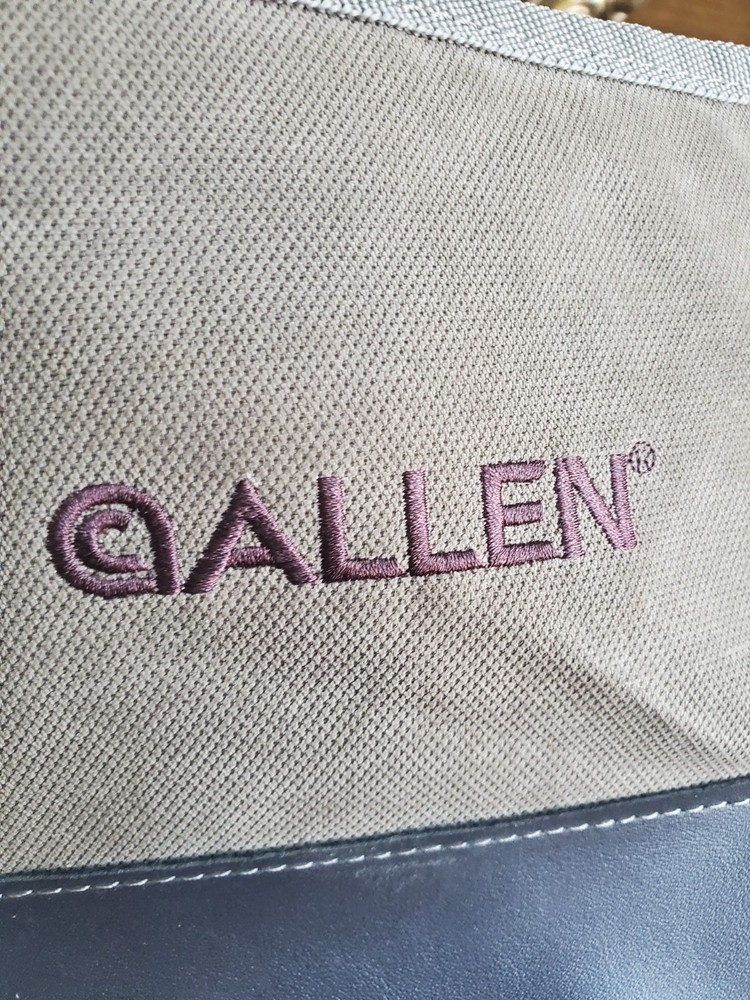 Allen Select, Allen 2306 Select Canvas Double Compartment Shell Bag With Belt