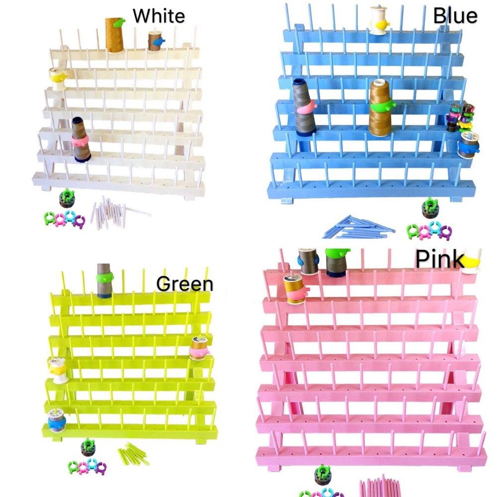 45 PCS Bobbin Holder Set Sewing Machines Clamps Organizing Threads Tangles