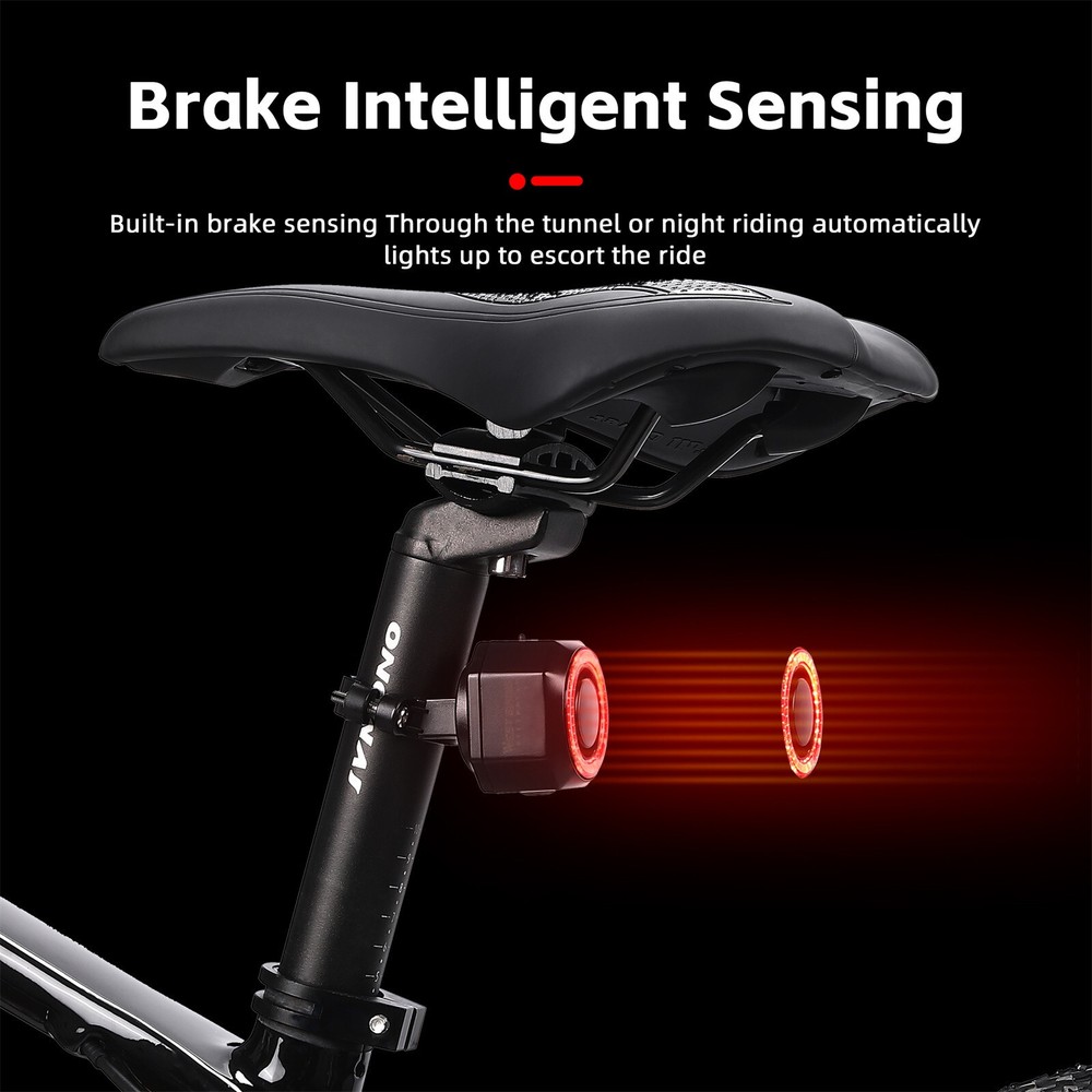 WEST BIKING Bicycle Rear Light back light Waterproof USB Rechargeable LED light