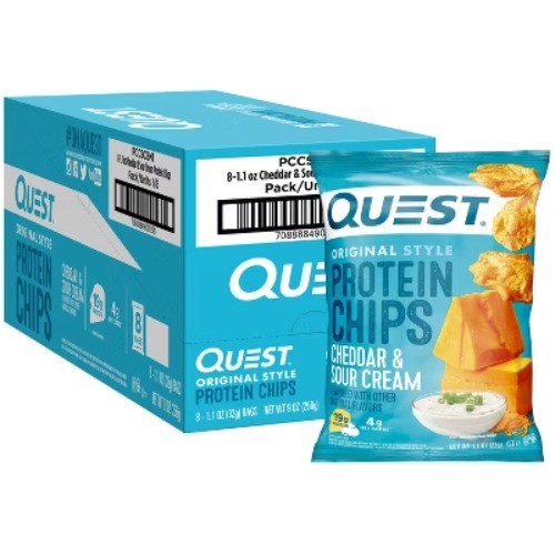 Quest Nutrition Protein Chips - Cheddar & Sour Cream