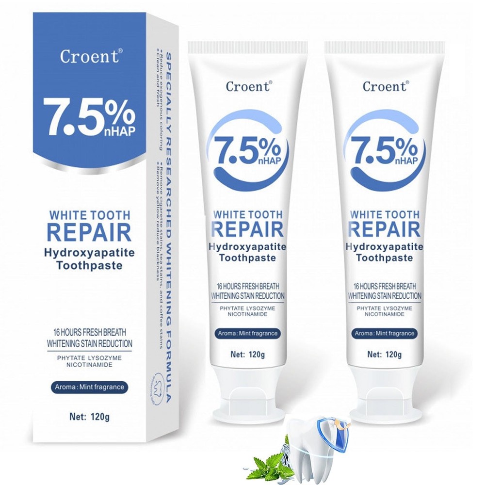 Hydroxyapatite Toothpaste 7.5%，ceelike hydroxyapatite Toothpaste for Enam