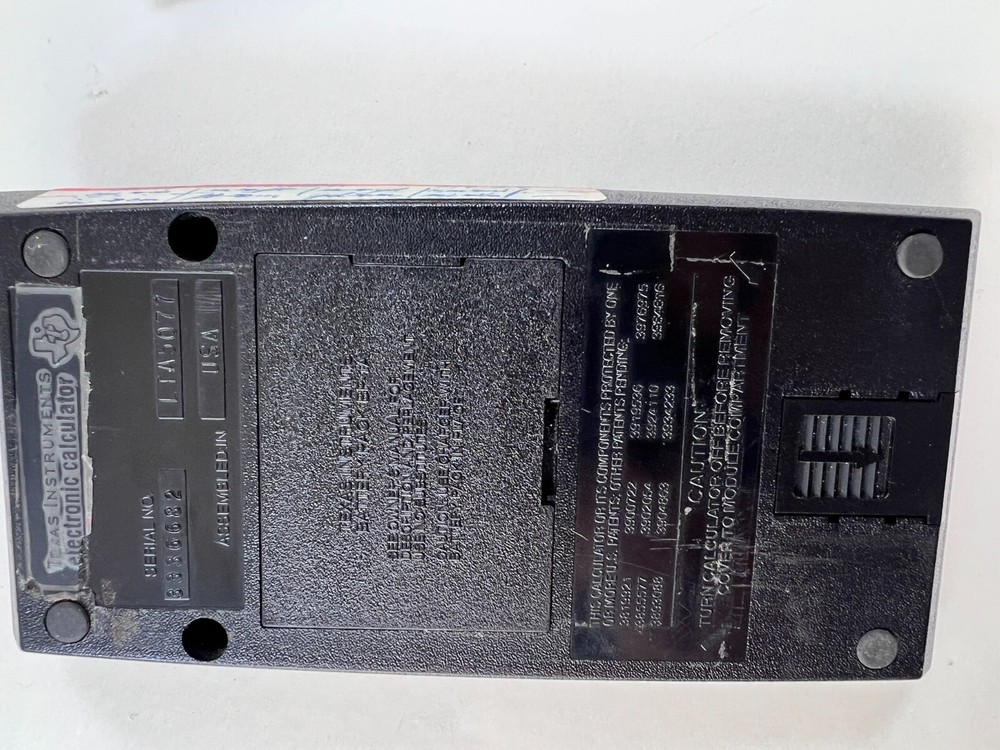 Texas Instruments Programmable 58 Calculator Master Library & Marine Navigation