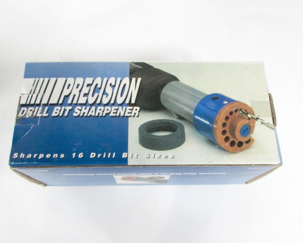 Precision Drill Bit Sharpener - 16 Sizes - NIB