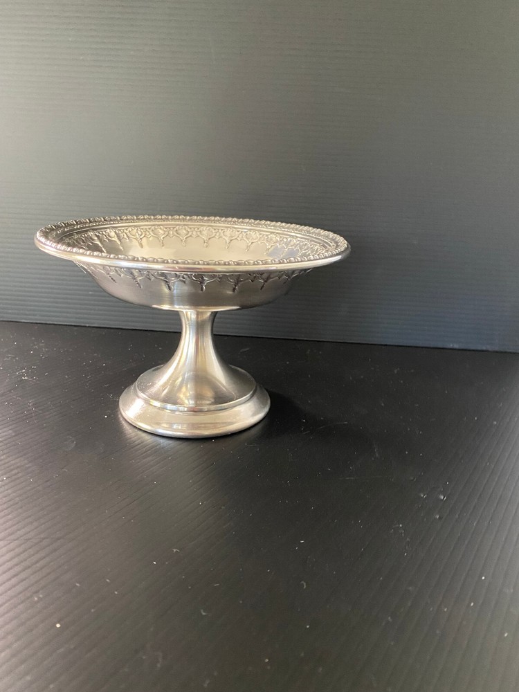 Silver Plate Compote, Candy  Dish, With no damage