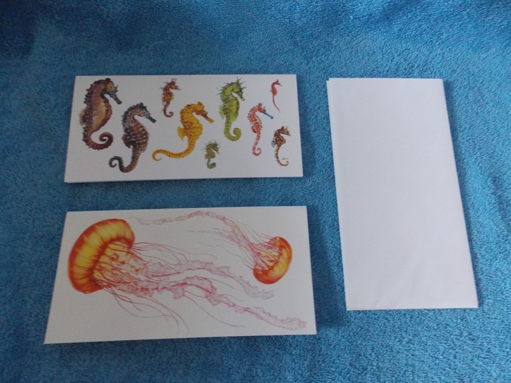 Samara King & Nina Gentile Blank Note Card & Enevelope By Eques Inc
