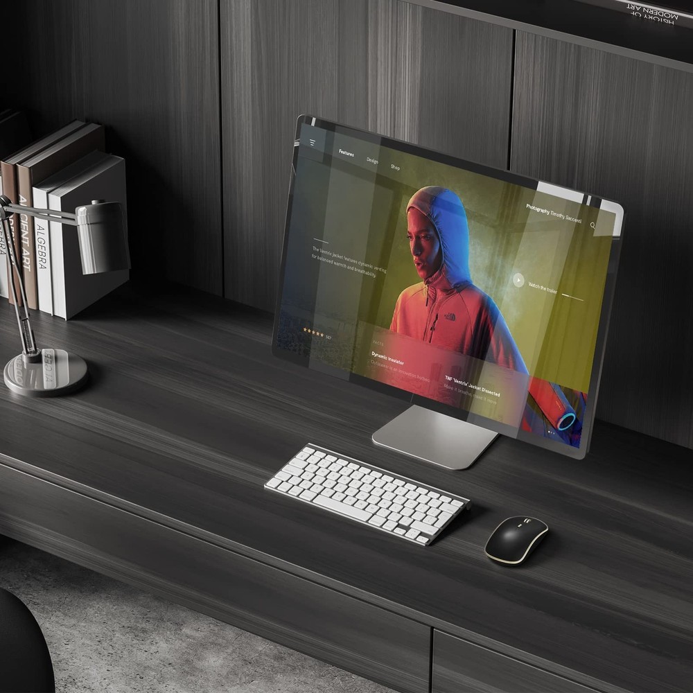 JOYACCESS Silent Wireless Mouse, Portable USB Mouse with 5 Adjustable DPI Lev...