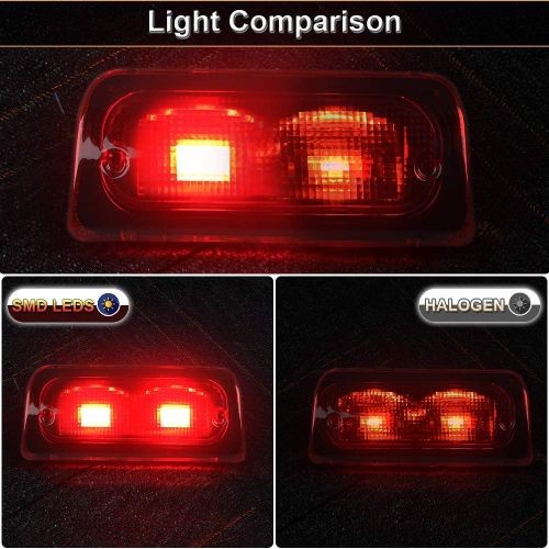 Extended Cab Only Compatible with 1994-2003 High Mount Stop Lamp Assembly