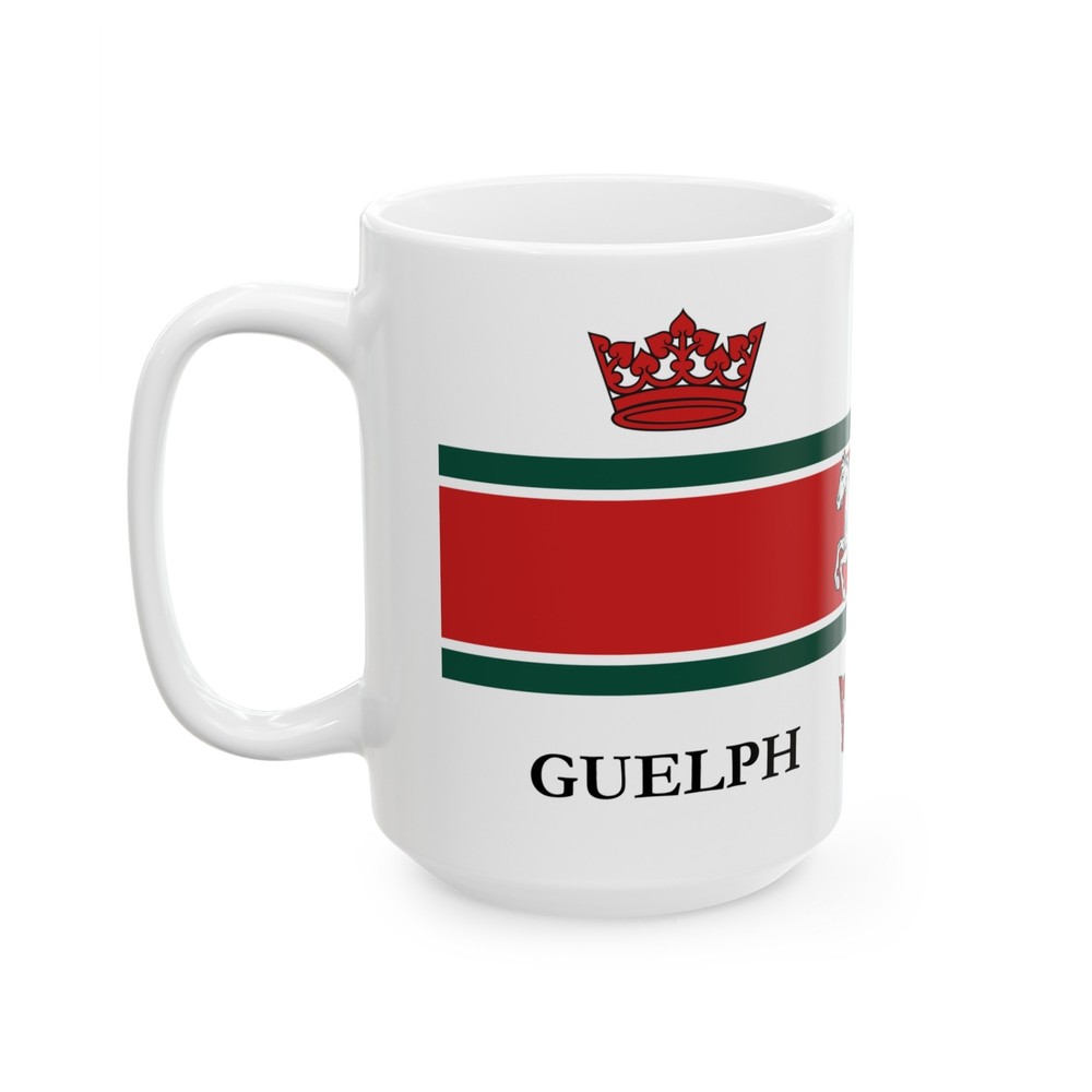 Flag of Guelph Canada - White Coffee Mug
