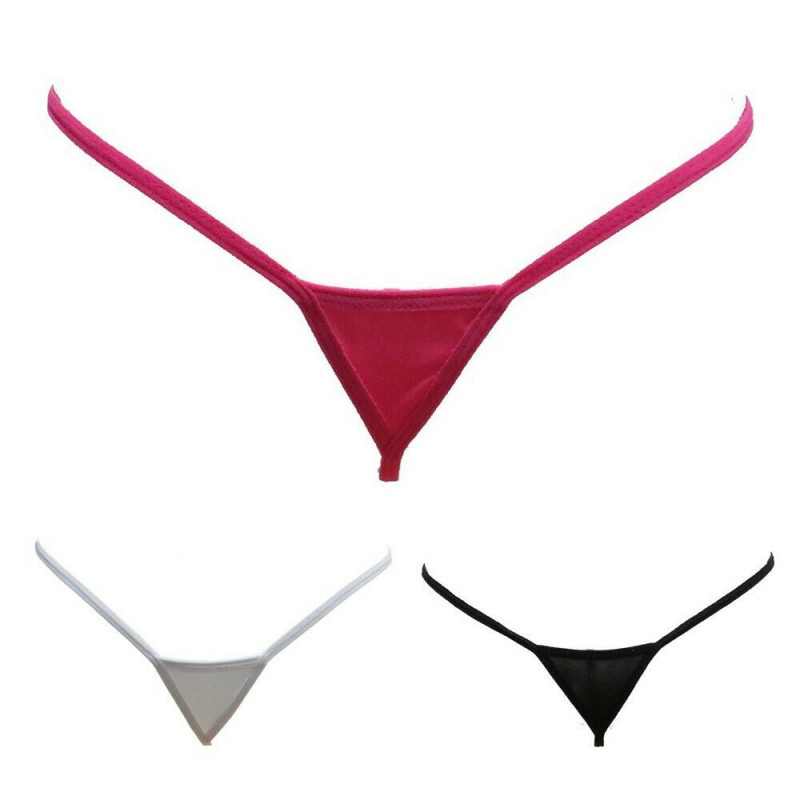 Sexy Men G-string Micro Thong Pouch Briefs Bikini T-Back Underwear Underpants