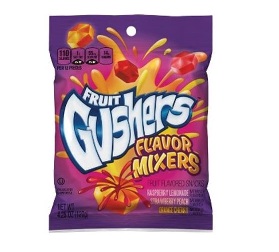 Gushers Flavor Mixers Fruit Flavored Snacks- 4.25oz, 8 Count